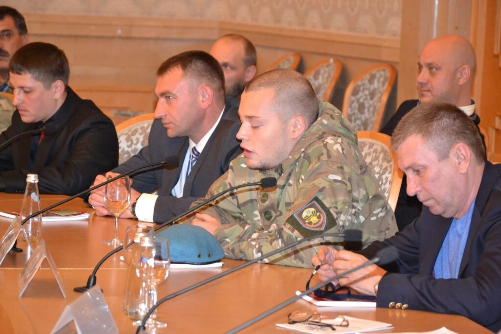 Conference of the Union of Donbas Volunteers in Moscow on 14 November 2016.